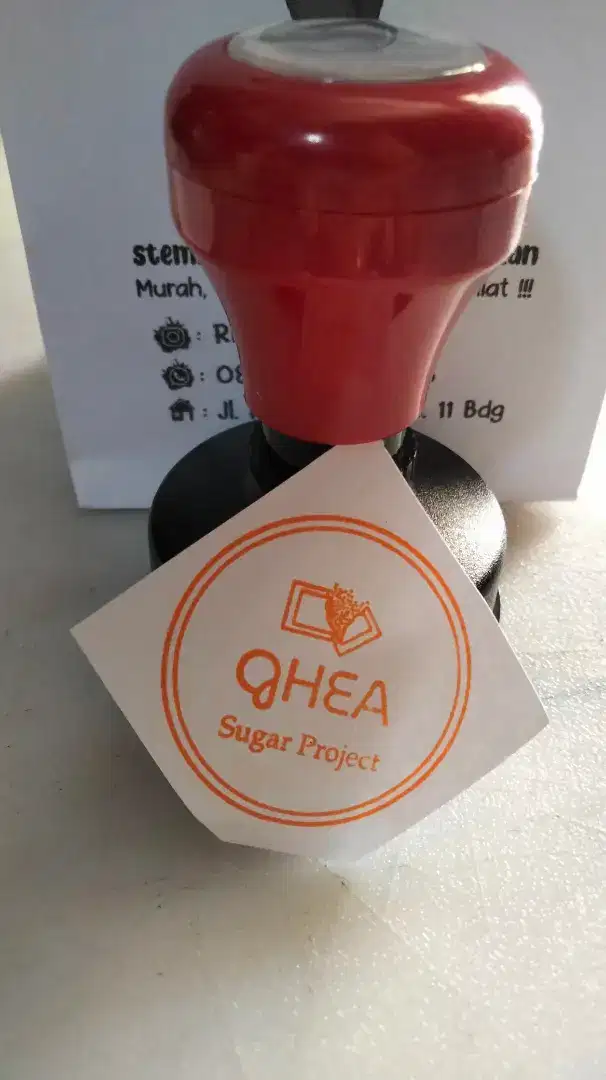 Stempel flash murah