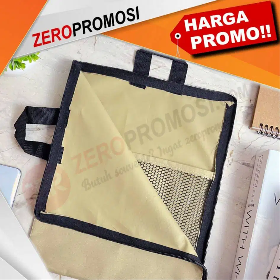 Tas Dokumen Seminar Resleting Custom Logo