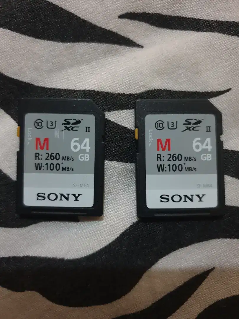 Memory card Sony SF-M64 UHS-II SDXC  [U3/ 64 GB]