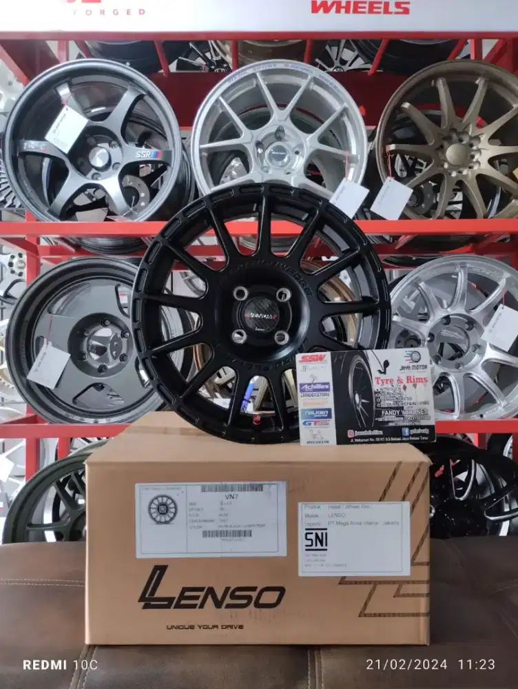Velg lenso venom 7 r15 4x100 lbr6,5 et38