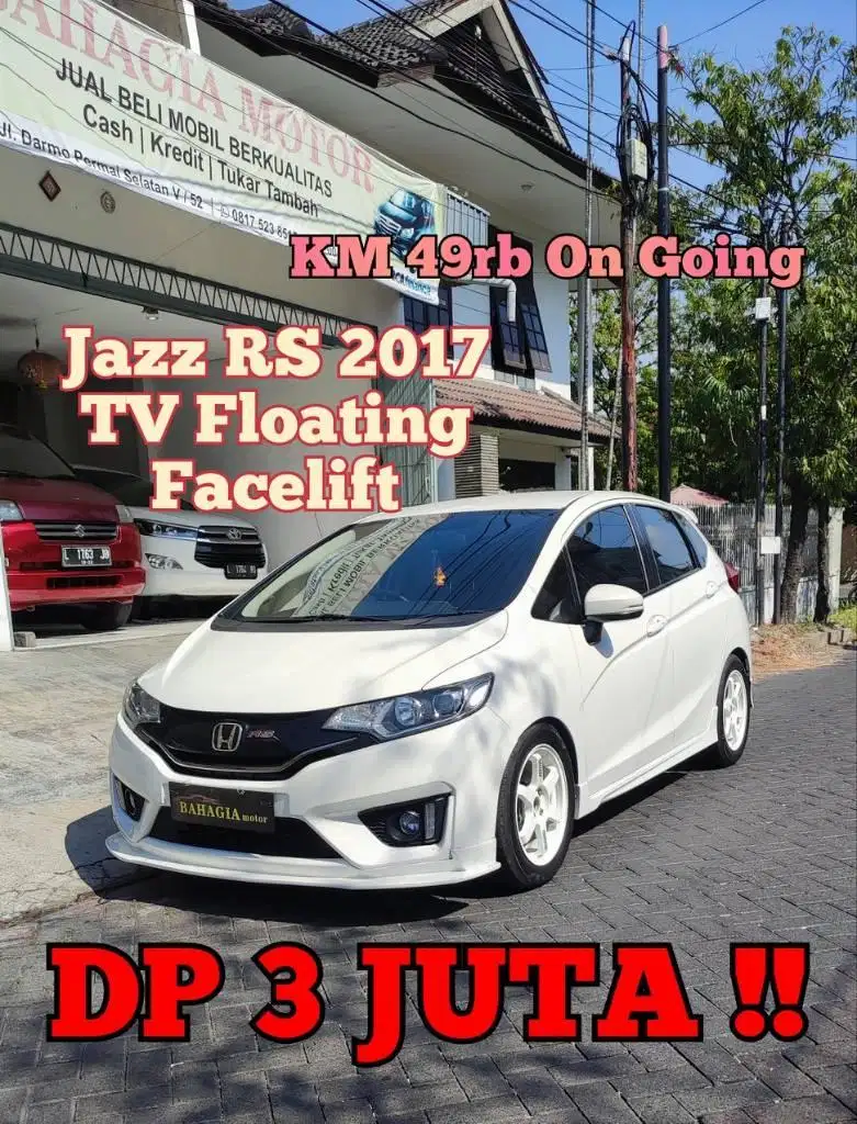 Jazz RS 2017 Matic CVT E AT Automatic Putih White S Yaris TRD Heykers