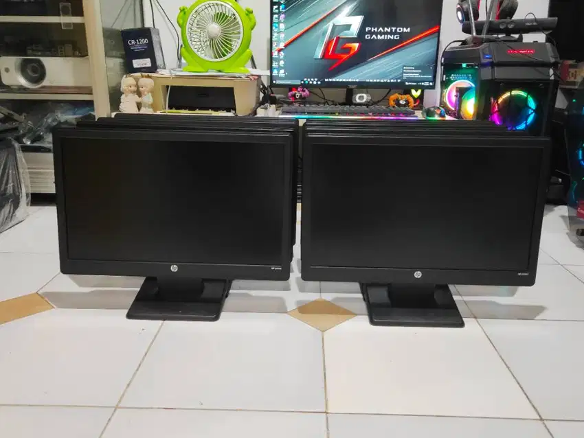 Led Monitor Built Up Hp 19 Inch