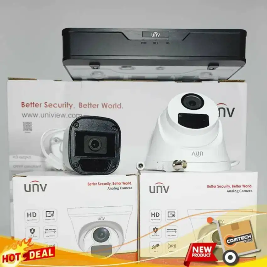 PROMO PAKET CCTV 4 KAMERA GARANSI 1 TAHUN