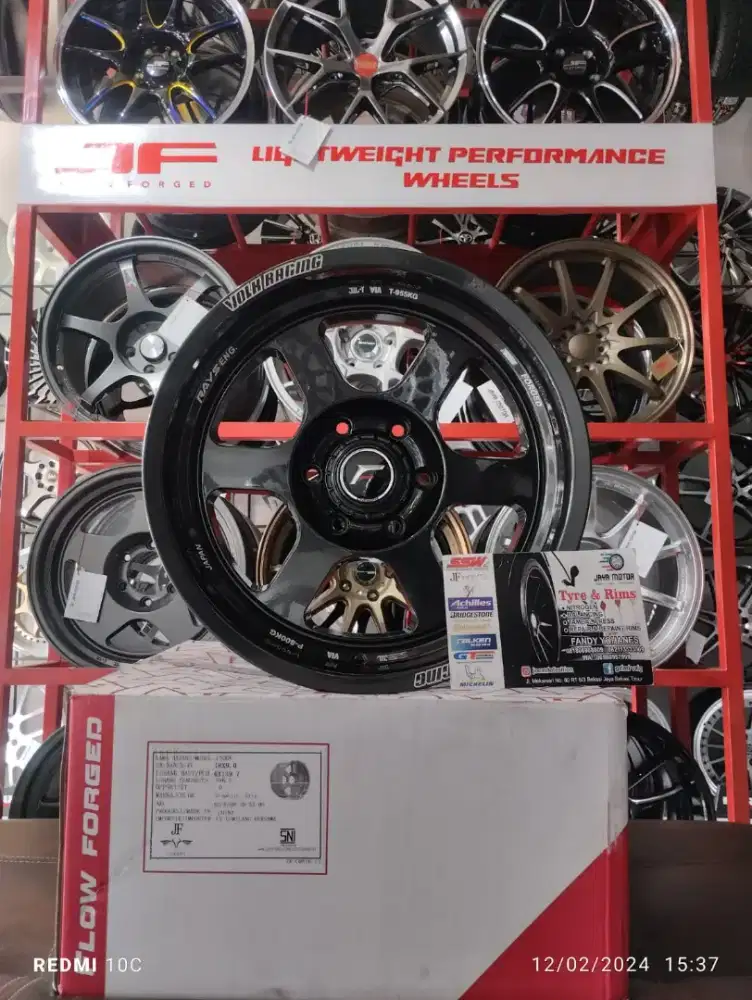 Velg JF flow forming TE37xt r18 6x139.7 lbr9 et0