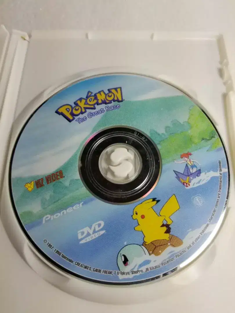 Dvd anime pokemon, naruto