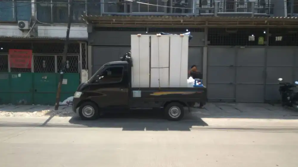 Jasa pindahan rumah kontrakan pakai pickup losbak