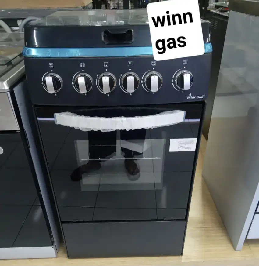 Kompor Oven Winn Gas Winngas Freestanding 4 Tungku