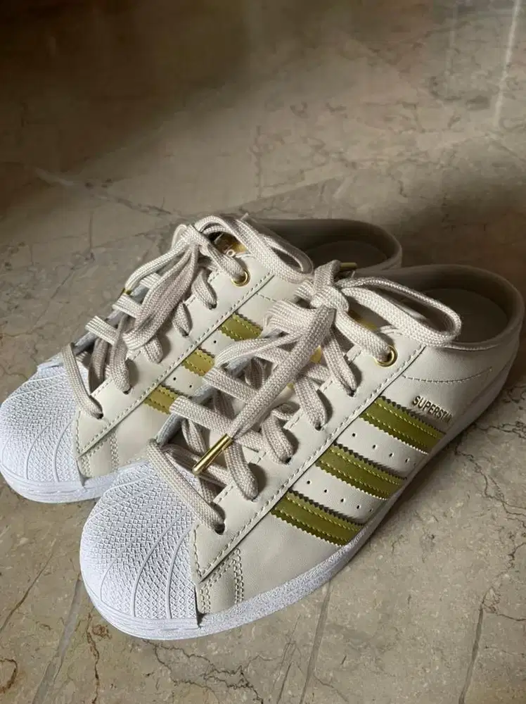 Adidas Superstar Mule White