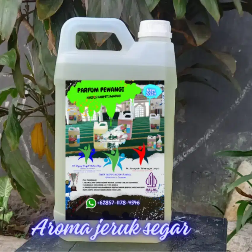 Pewangi karpet sajadah 5 liter aroma jeruk