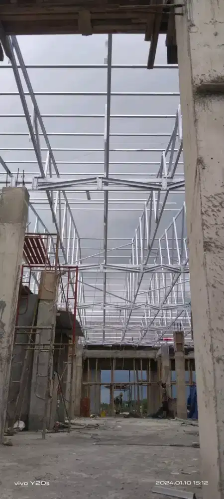 Pemasangan baja ringan