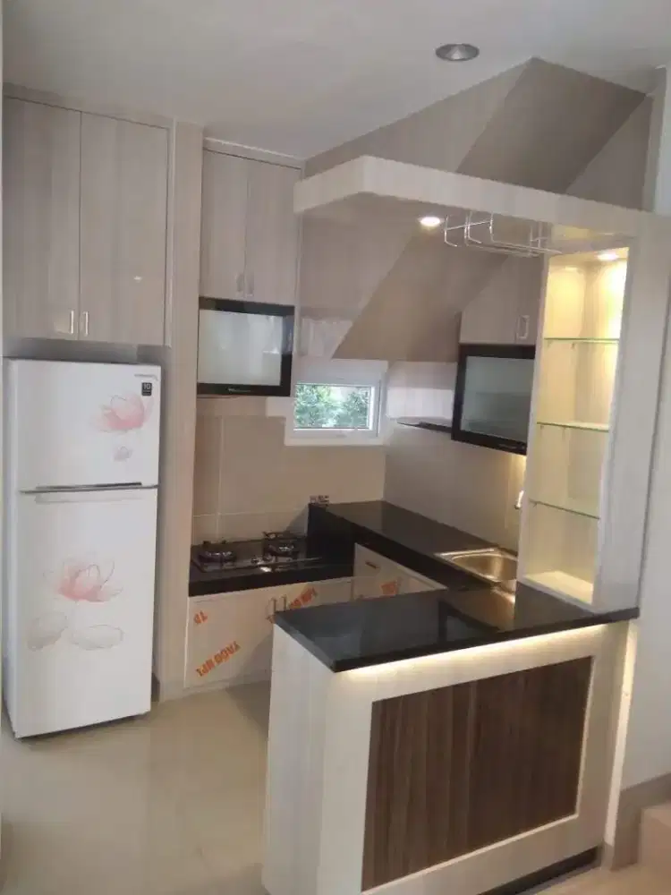 kitchenset backdrop lemari meja bandar lampung