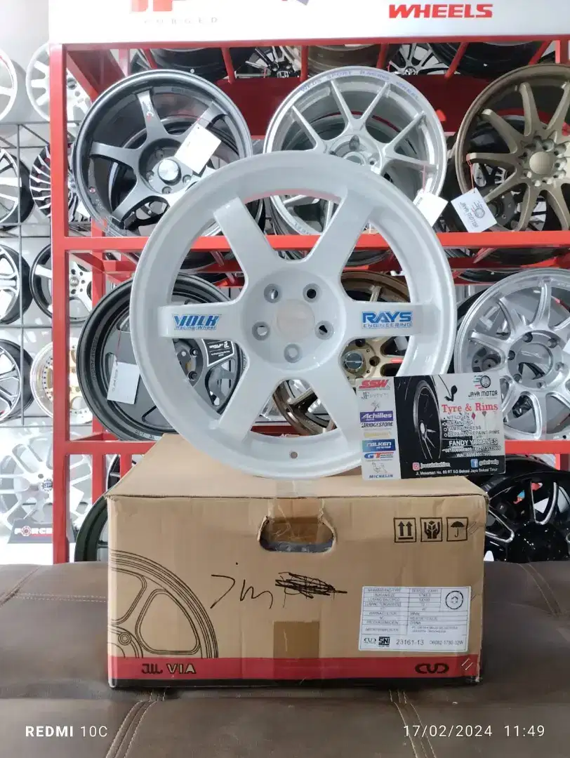 Velg TE37 r17 5x100 lbr8 et40