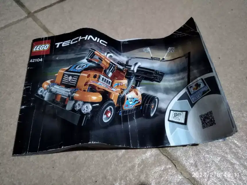 Manual book Lego technic 42104