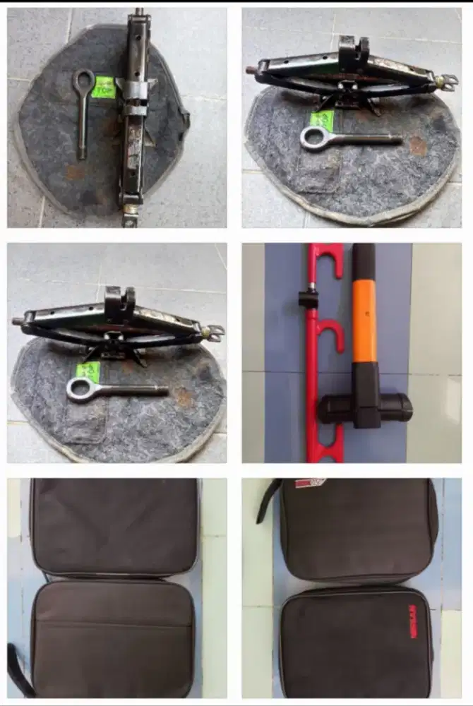 Dijual cepat Tas dan kunci pengaman stir mobil