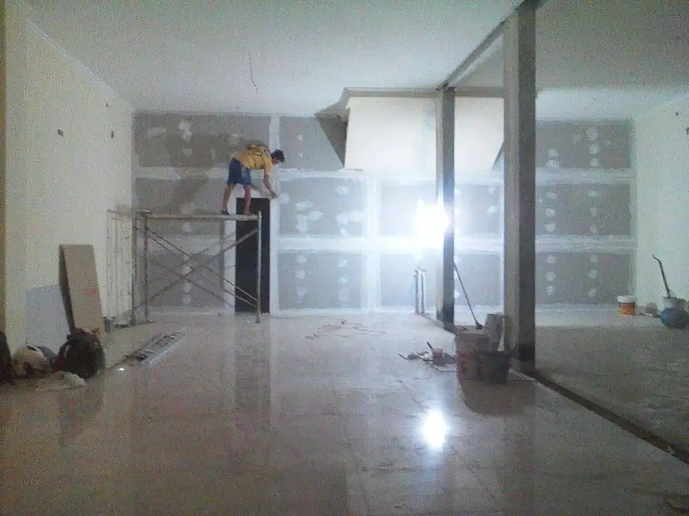 Tukang pasang gypsum, menerima service gypsum dan pasang baru