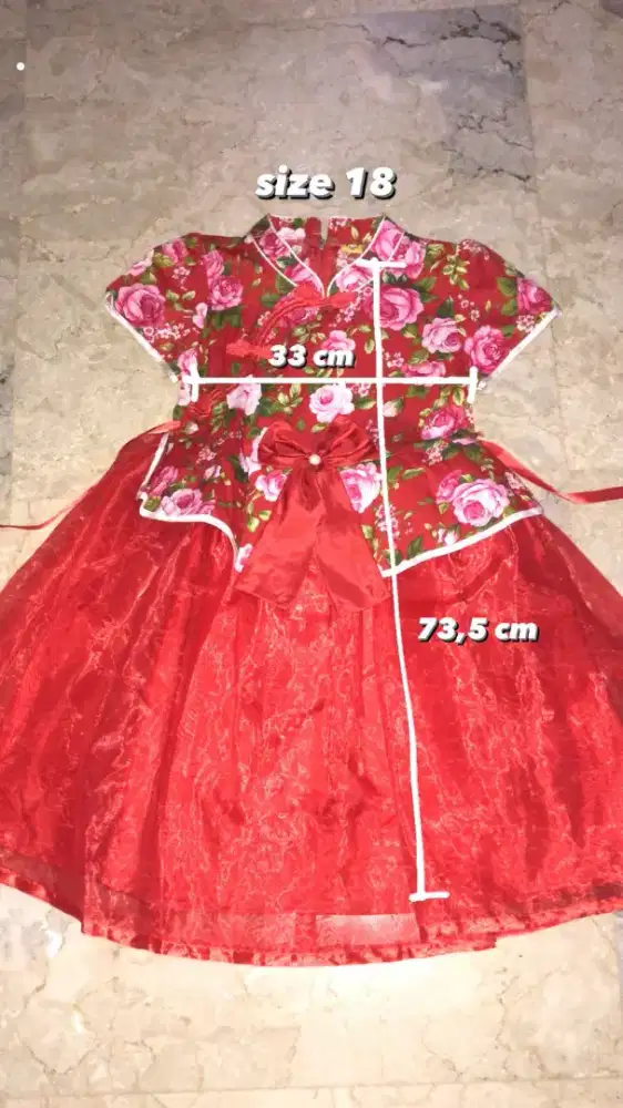 Rok anak baru 1x pakai