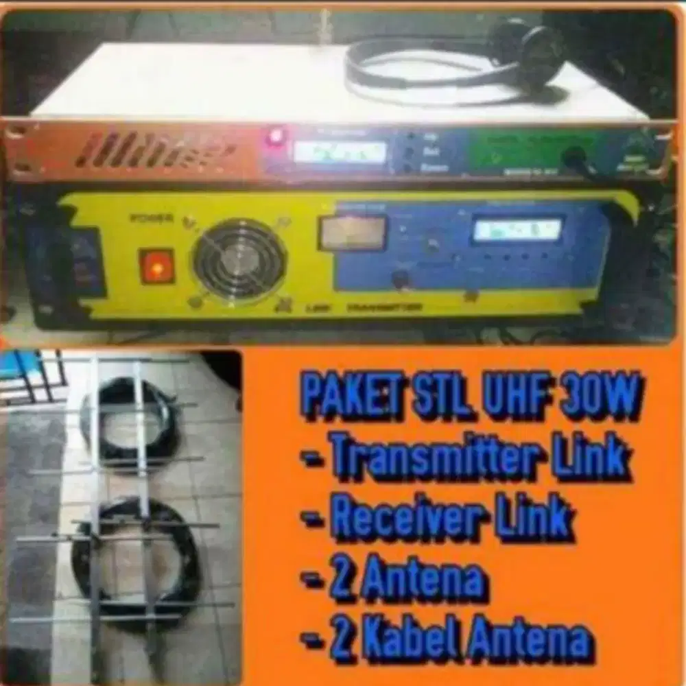 PAKET STL RPU REPEATER RADIO LINK UHF STEREO PLL wa.me/6289637402189