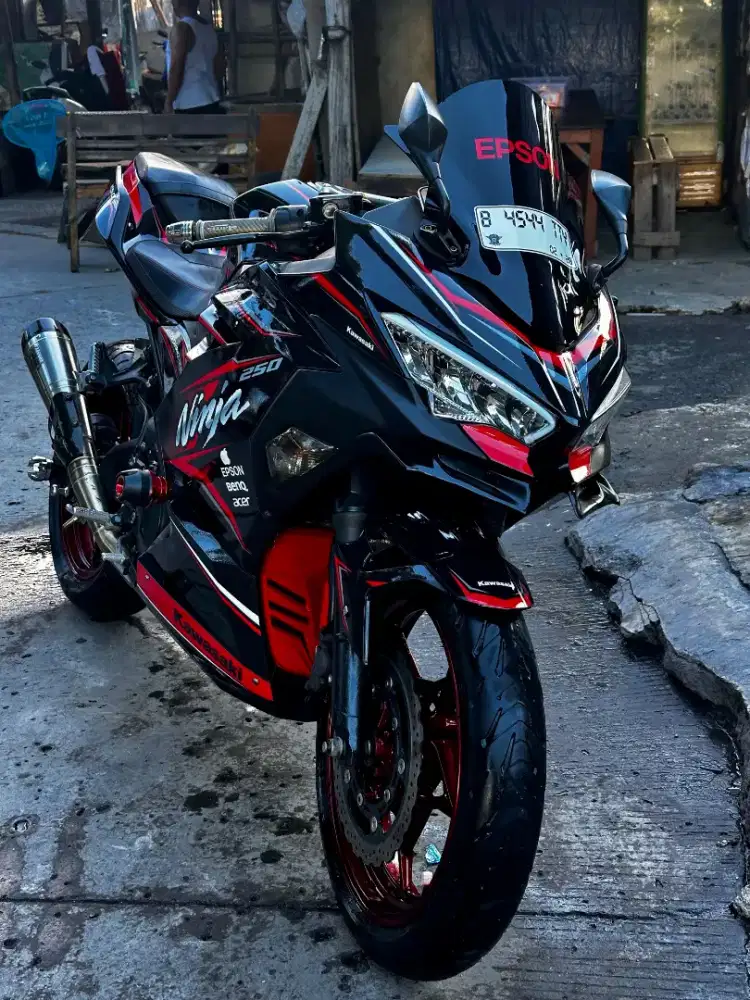 Djual motor Kawasaki ninja all New 2018