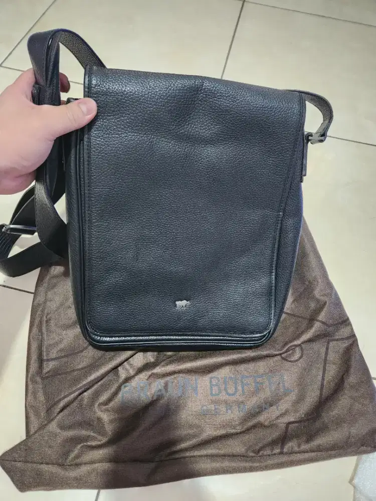 Tas Braun Buffel Original Kulit