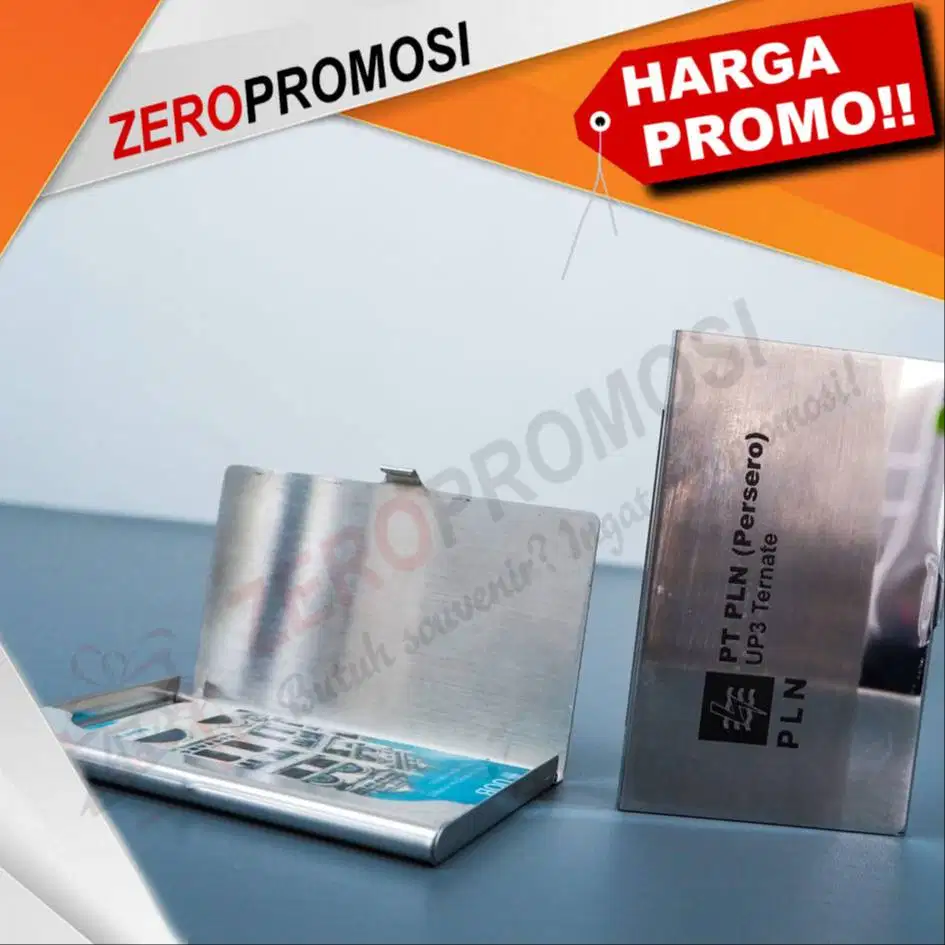 business card holder - Tempat Kartu Nama Stainless KN-610