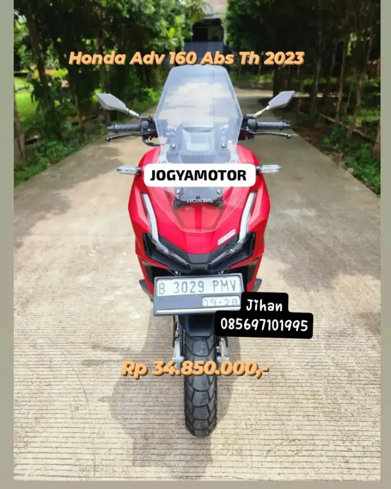 Honda Adv Abs Th Unit Second Rasa Baru Motor Bekas