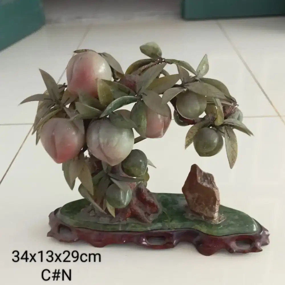 Pajangan batu serventine