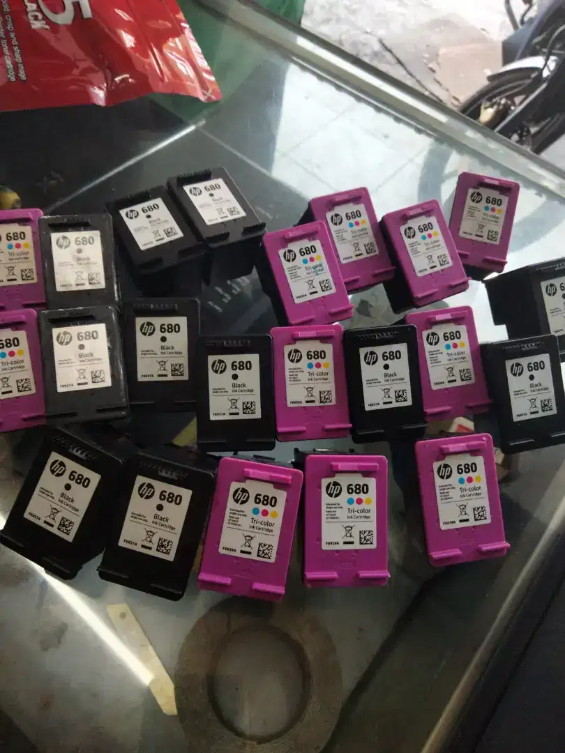 Dibeli tinta Cartridge printer bekas kosongan dan baru