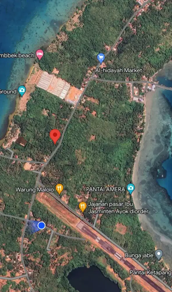 Tanah SHM di jual murah, lokasi strategis