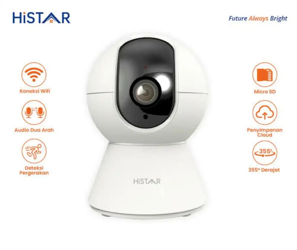 Promo cctv kamera wifi merk histar