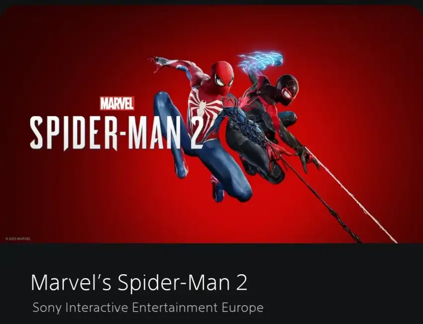 Marvel Spider-Man 2 PS5 Digital