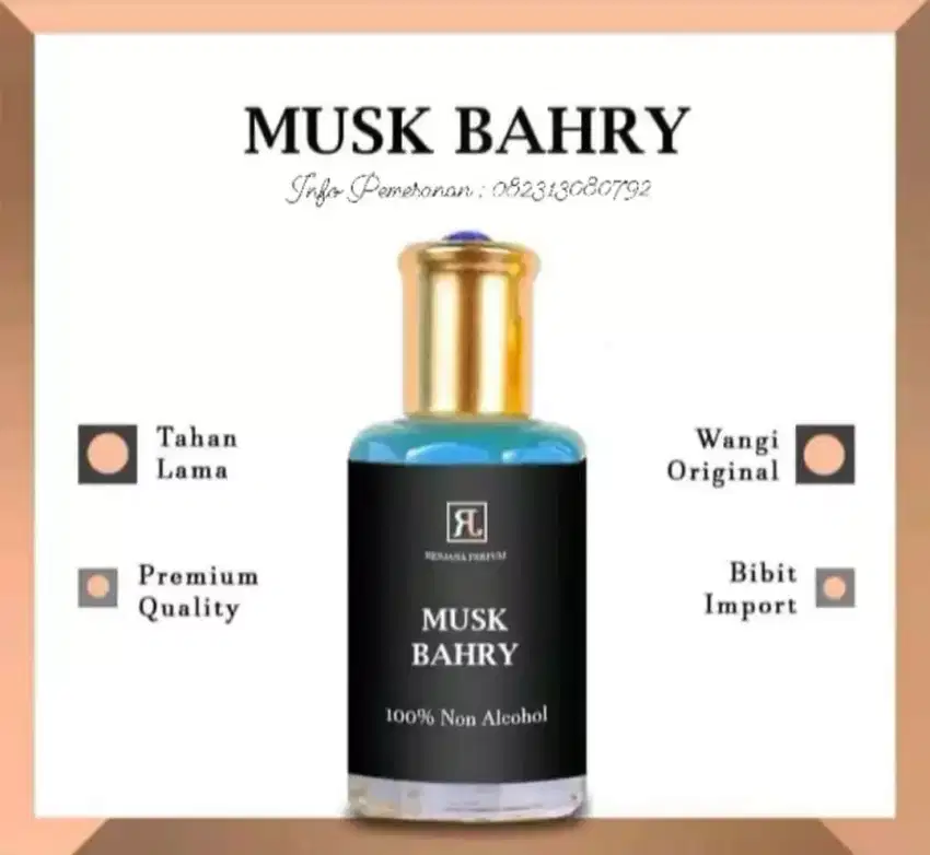 Terlaris!!! Parfum Musk Bahry