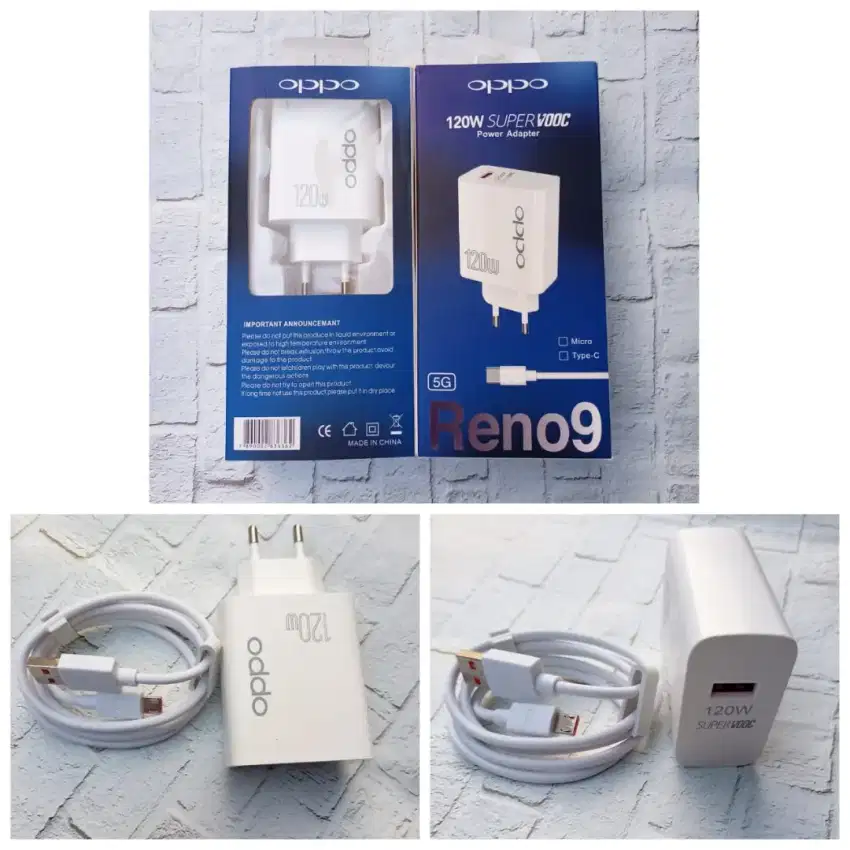 CHARGER OPPO RENO 9 120W