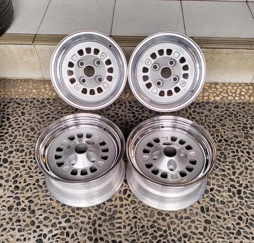 O.Z Racing R13 Original Twopiece Welded. Ori vintage & rare wheels.