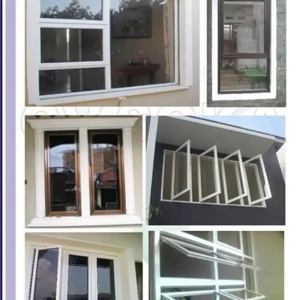 Jual dan pasang Kusen Alumunium Pintu lipat pintu sledd pintu Geser