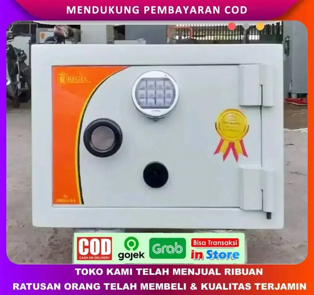 Lemari Besi Regel RL 1A Digital brankas cash box brangkas safety box
