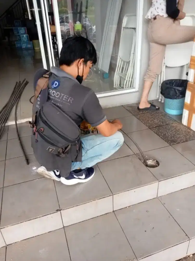 Solusi air mampet, Tampa bongkar (BERGARANSI)