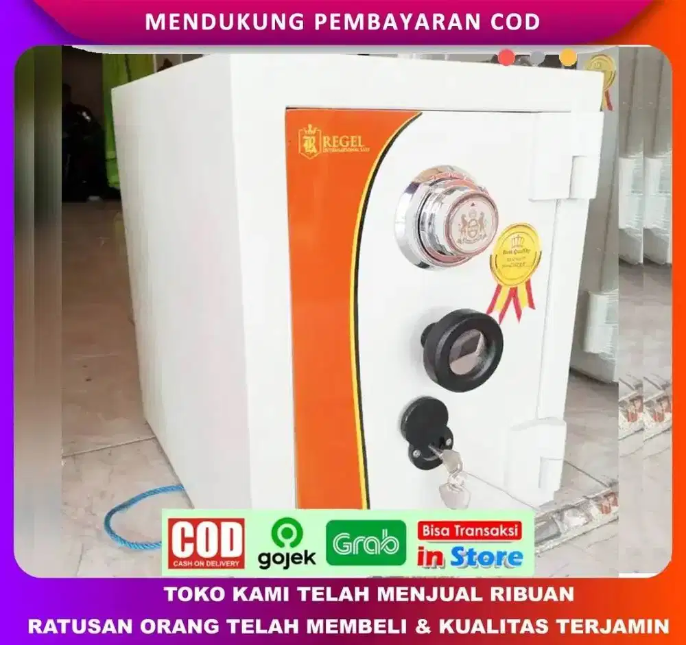 Lemari besi Regel Brankas size 1B cash box brangkas safety box