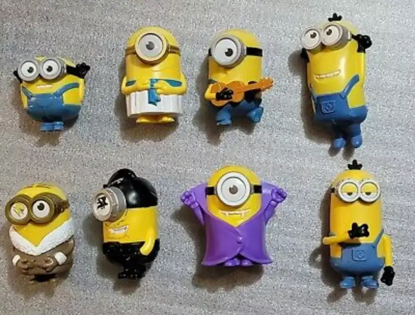 Pokemon, Minions diecast happy meal mcdonalds