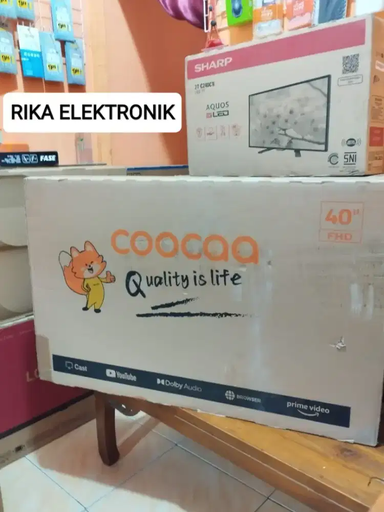 Promo Sale TV Coocaa 40 inc Smart Digital baru Bergaransi