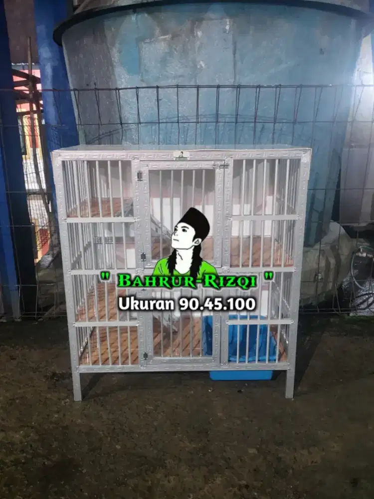 Kandang kucing hollow atau alumunium