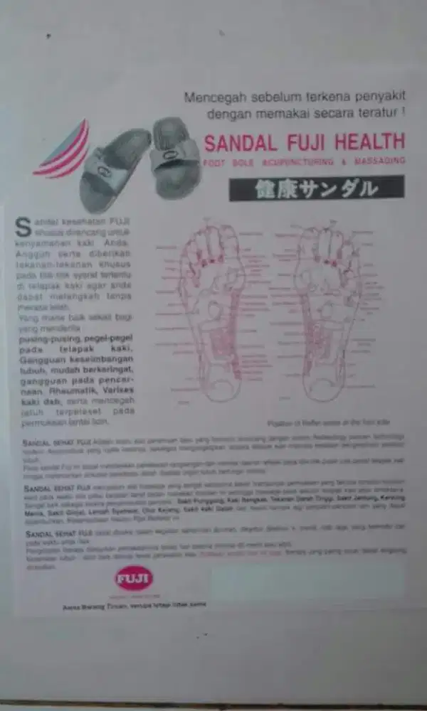 Sandal Sehat Hrg 80rb