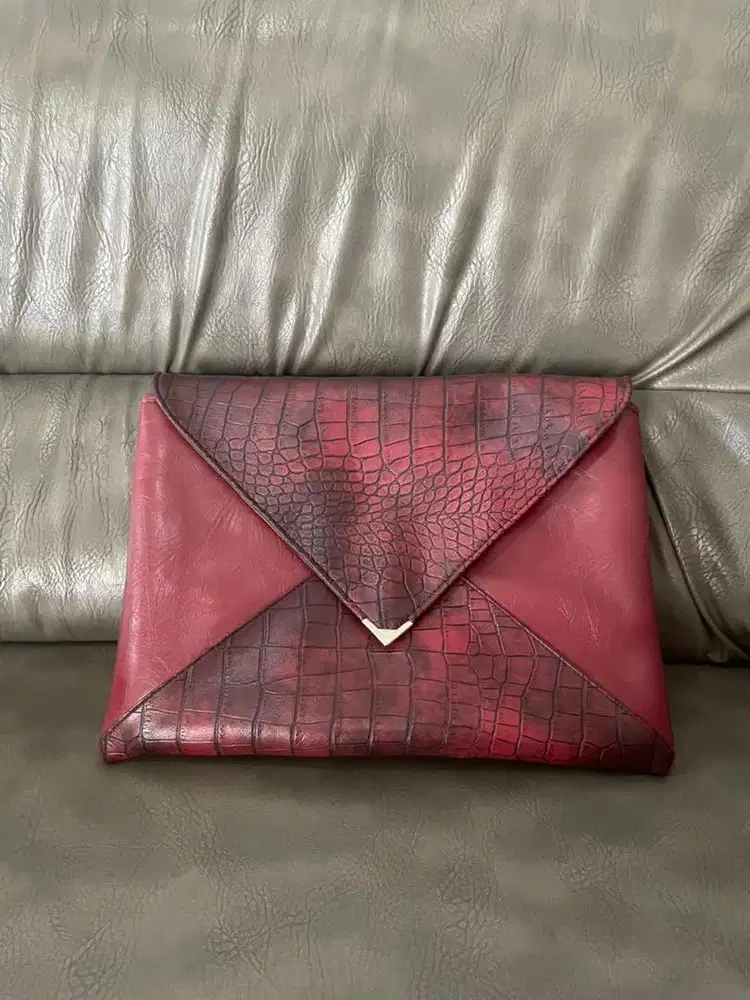 Sling Bag Envelope - Maroon