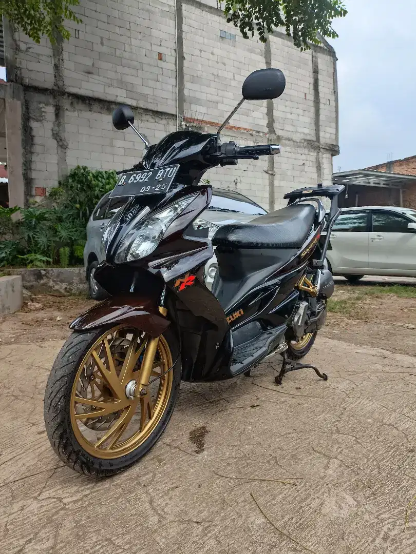 Suzuki skywave mocca 2008 double disk siap pakai
