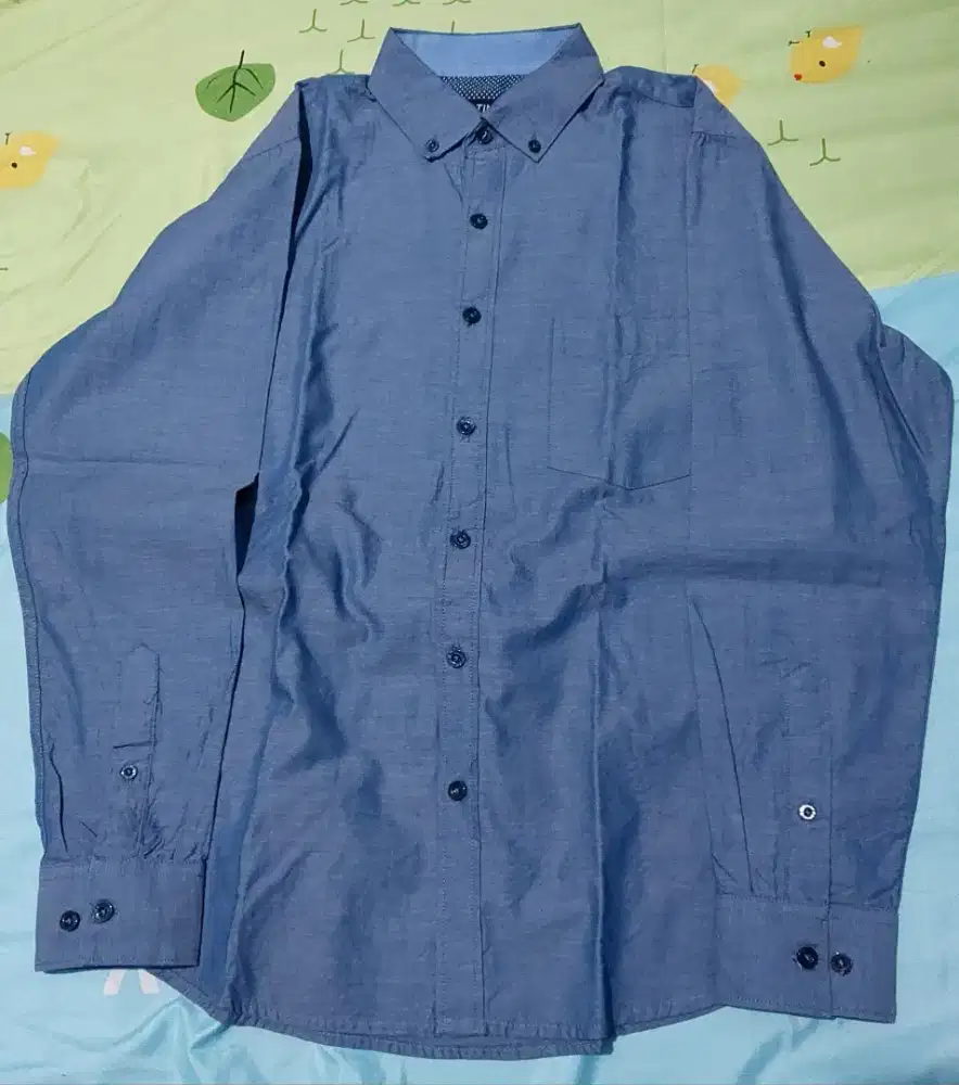 Kemeja Platini Lengan Panjang