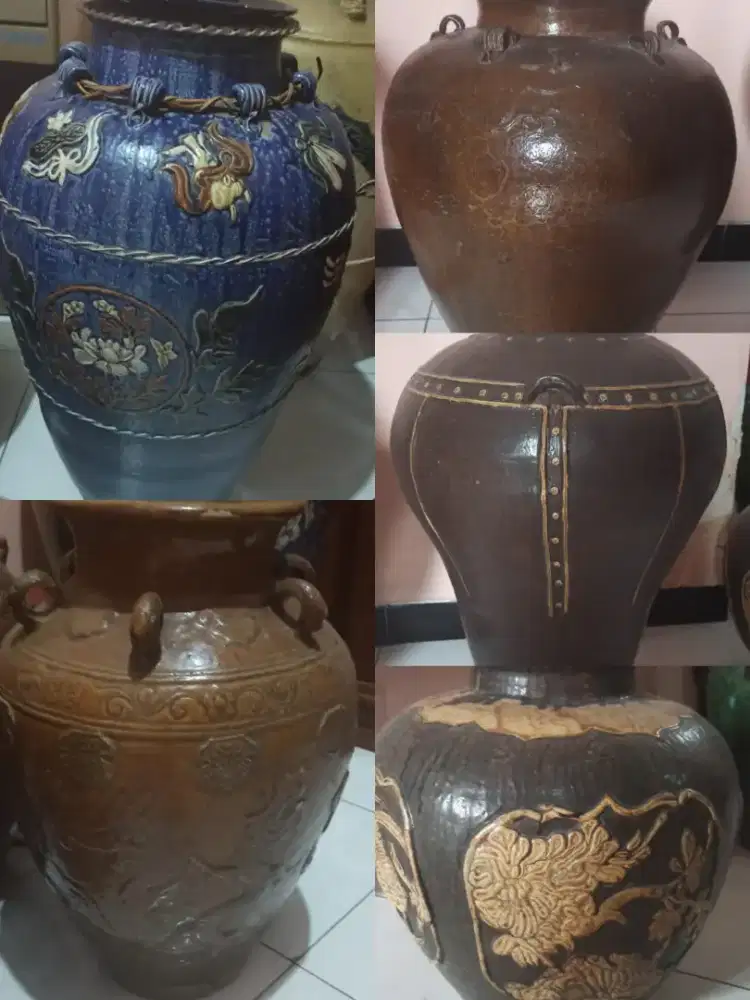 DIJUAL BORONGAN 10 GUCI2 ANTIK