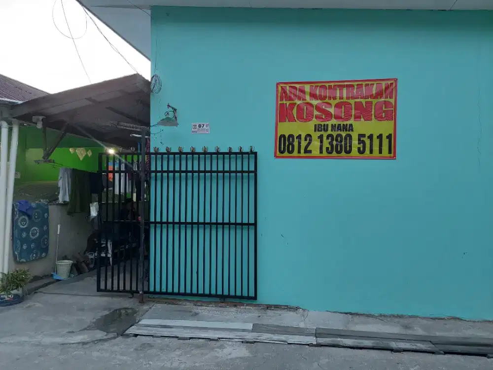 Rumah kontrakan bulanan