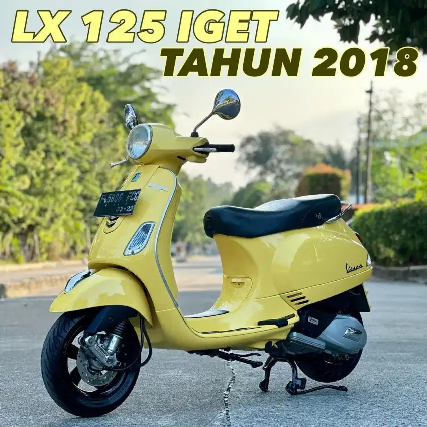 Dijual Cepat Piaggio Vespa Lx Iget Motor Bekas