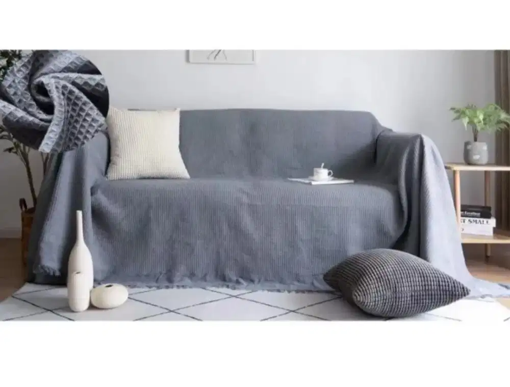 Cover Sofa Sarung Sofa Throw Blanket
