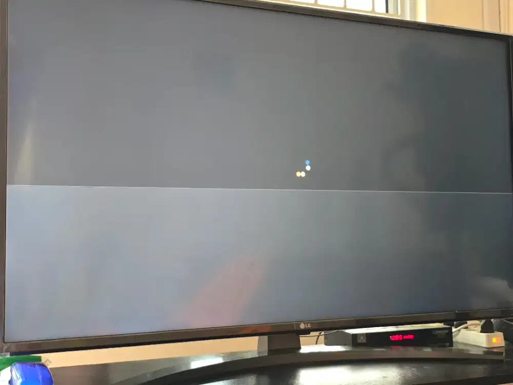 Smart tv LG 43 UHD layar mati