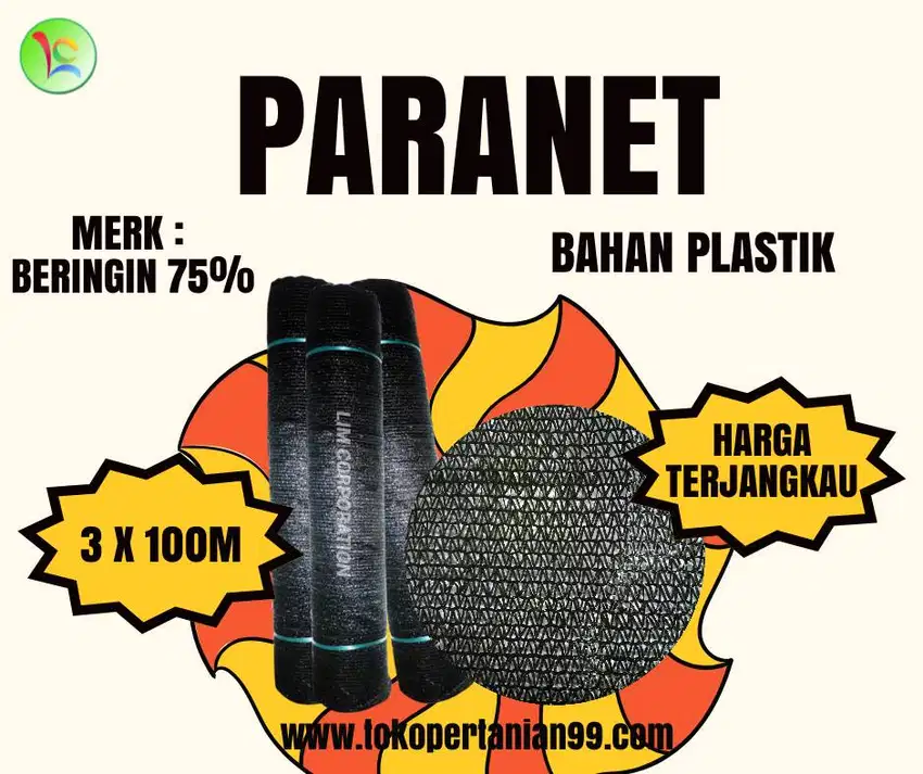 Harga Termurah, Jaring Paranet Import Bahan Berkualitas